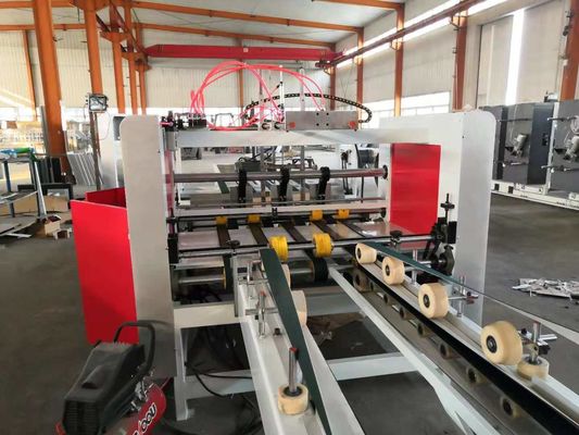 Houtverpakkingsmateriaal Automatische folder- en lijmkartonmachine voor de volumeproductie