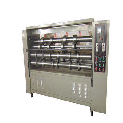 220V Slitter Scorer Machine voor het snijden van gegolfd karton Geavanceerde technologie