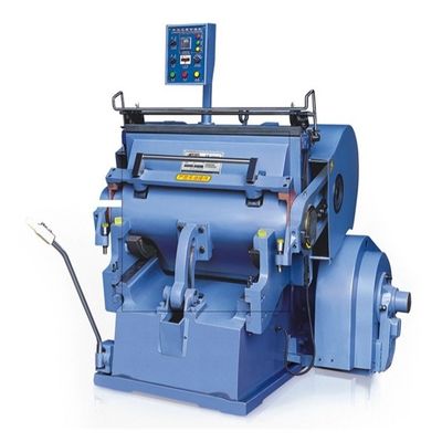 Uitstekende Box Flatbed Manual Die Cutting Creasing Carton Machine met 380 V Spanning