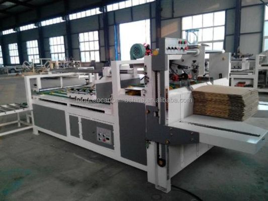 Verpakkingsdoos Type 150 mm Mini Automatische Gluermachine voor Kleine Doos Gluing