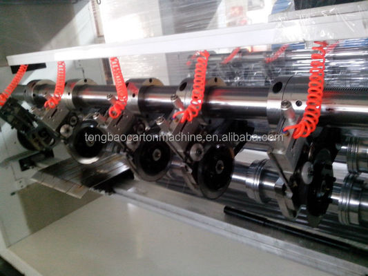 Semi-automatische dunne lemmen slitter voor gegolfd karton aangedreven elektrisch type 380V