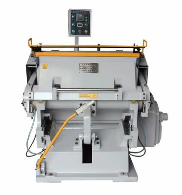 Semi-automatische platte bed gegolfde plaat creasing en die cutter machine voor verpakking zak