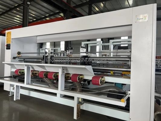 Volledig automatisch gegalvaniseerd kartonnen doos folder Gluer Stitcher In Lijn Voor Papier Karton