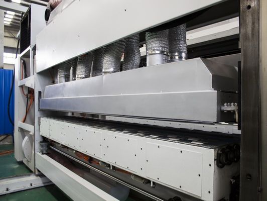 Hoogwaardige 4 kleuren flexoprintmachine met roterende slotter voorraden Perfect