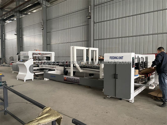 Volledig automatische vouw- en lijmmachines voor modelkartonmappen