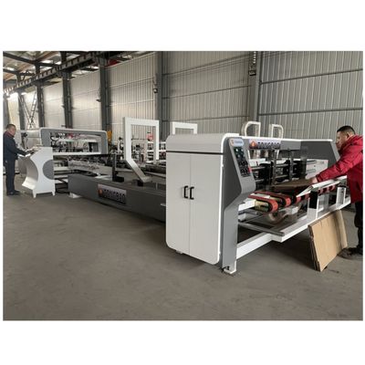 Top- Automatische golvende doos Kleefmachine Map en Kleefmachine voor kartonnen doos
