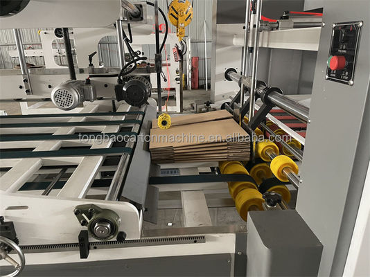 Top- Automatische golvende doos Kleefmachine Map en Kleefmachine voor kartonnen doos
