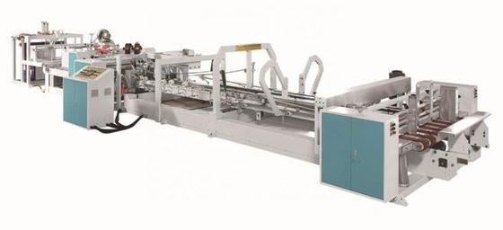 Houten verpakkingsmateriaal Automatische hechtmachine voor kartonnen doos 4450 mm Lengte Snel hechten