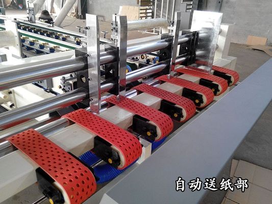 Verpakkingsmateriaal van kunststof Tongbao Automatische lijmmachine voor golfkarton 100 p/min